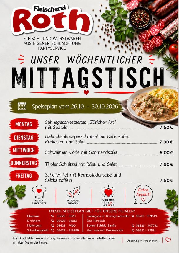 Mittagstisch